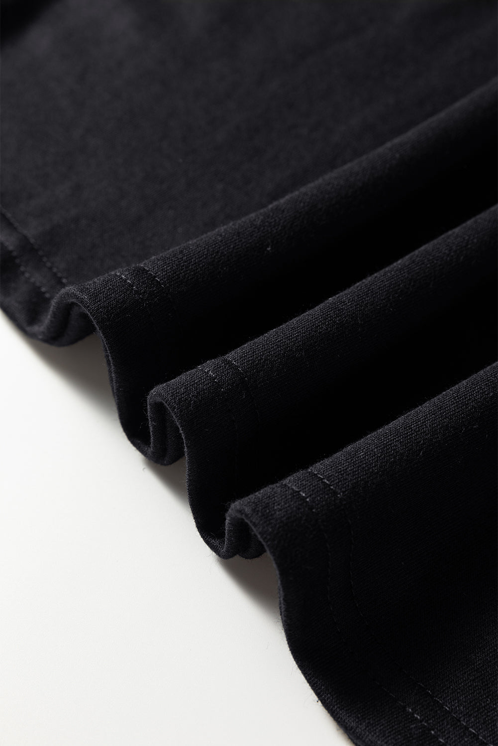 Black Halloween Rhinestone Pumpkin Face Contrast Ribbed Long Sleeve Patchwork Top