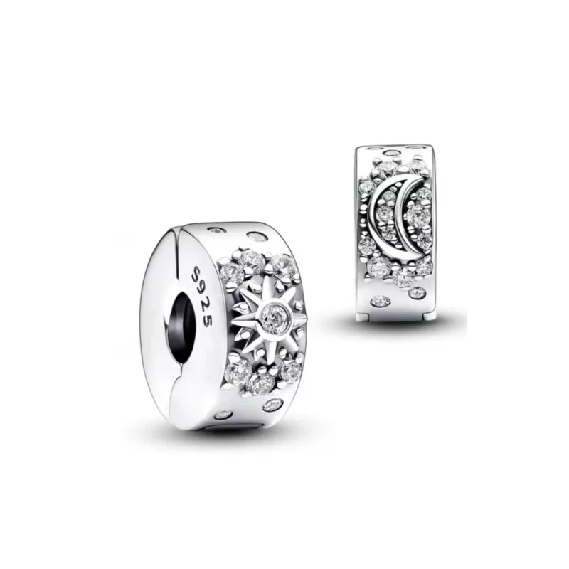 NEW 925 Sterling Silver Charm Fit Original Bracelet Accessories Women Jewelry White Series Football Snake Dreamcatcher Cross