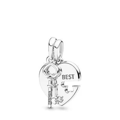 NEW 925 Sterling Silver Charm Fit Original Bracelet Accessories Women Jewelry White Series Football Snake Dreamcatcher Cross